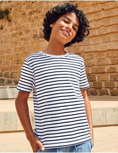 S-SM202-Kids Striped T 2